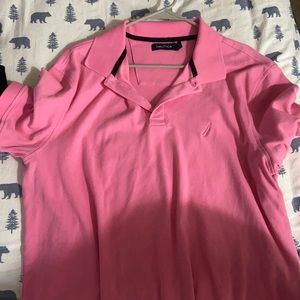 Nautical XL pink polo